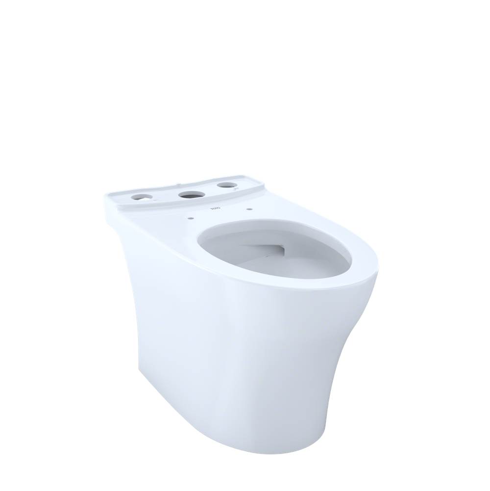 TOTO Aquia® IV Elongated Universal Height Skirted Toilet Bowl with CEFIONTECT, Co-related