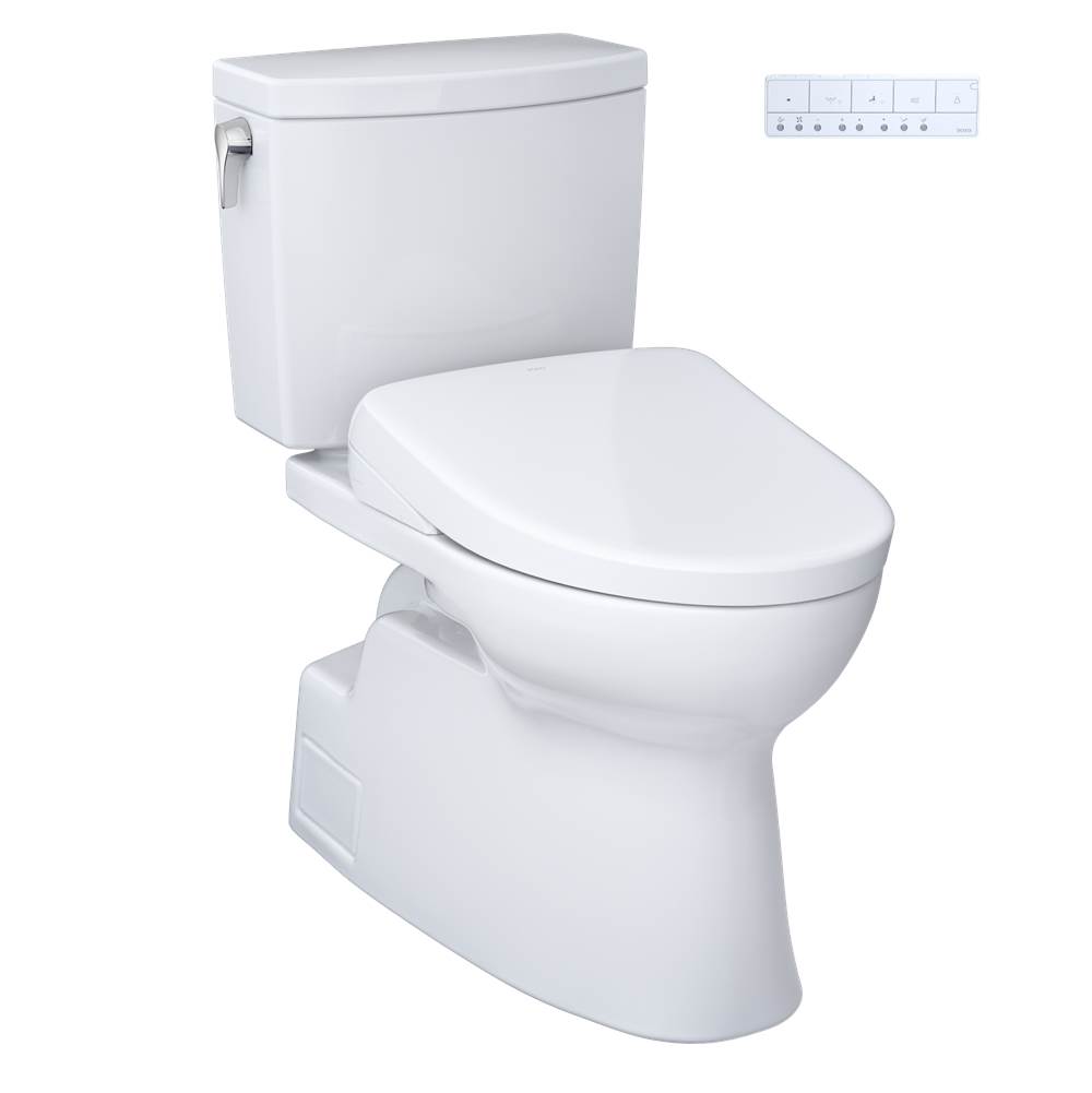 TOTO WASHLET®+ Vespin® II 1G® Two-Piece Elongated 1.0 GPF Toilet and WASHLET®+ S7-related