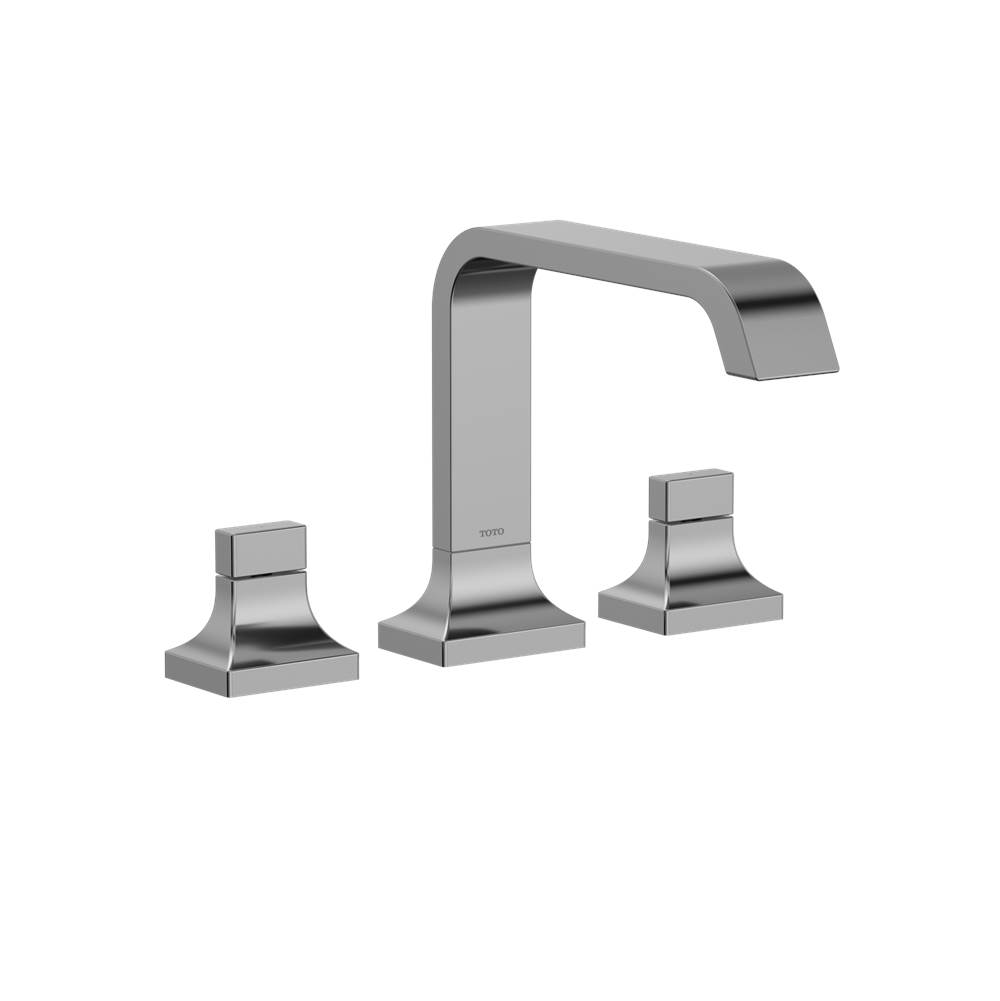 TOTO GC Two-Handle Deck-Mount Roman Tub Filler Trim, Polished Chrome Nickel-related