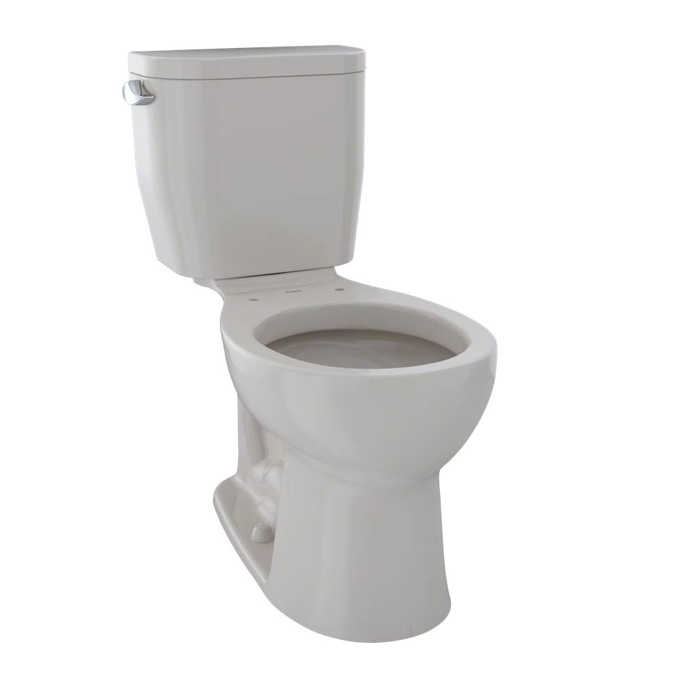 TOTO Entrada™ Two-Piece Round 1.28 GPF Universal Height Toilet, Sedona Beige-related