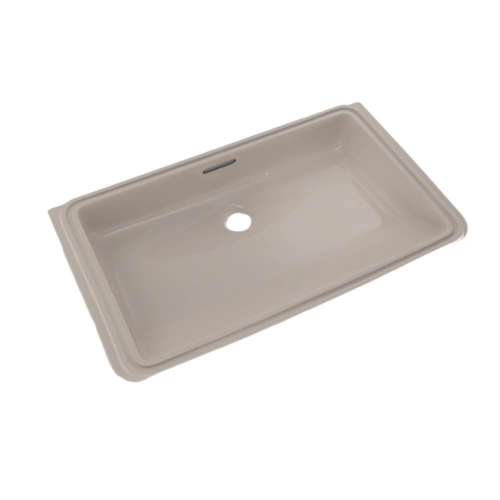 TOTO Rectangular Undermount Bathroom Sink with CEFIONTECT, Bone-related