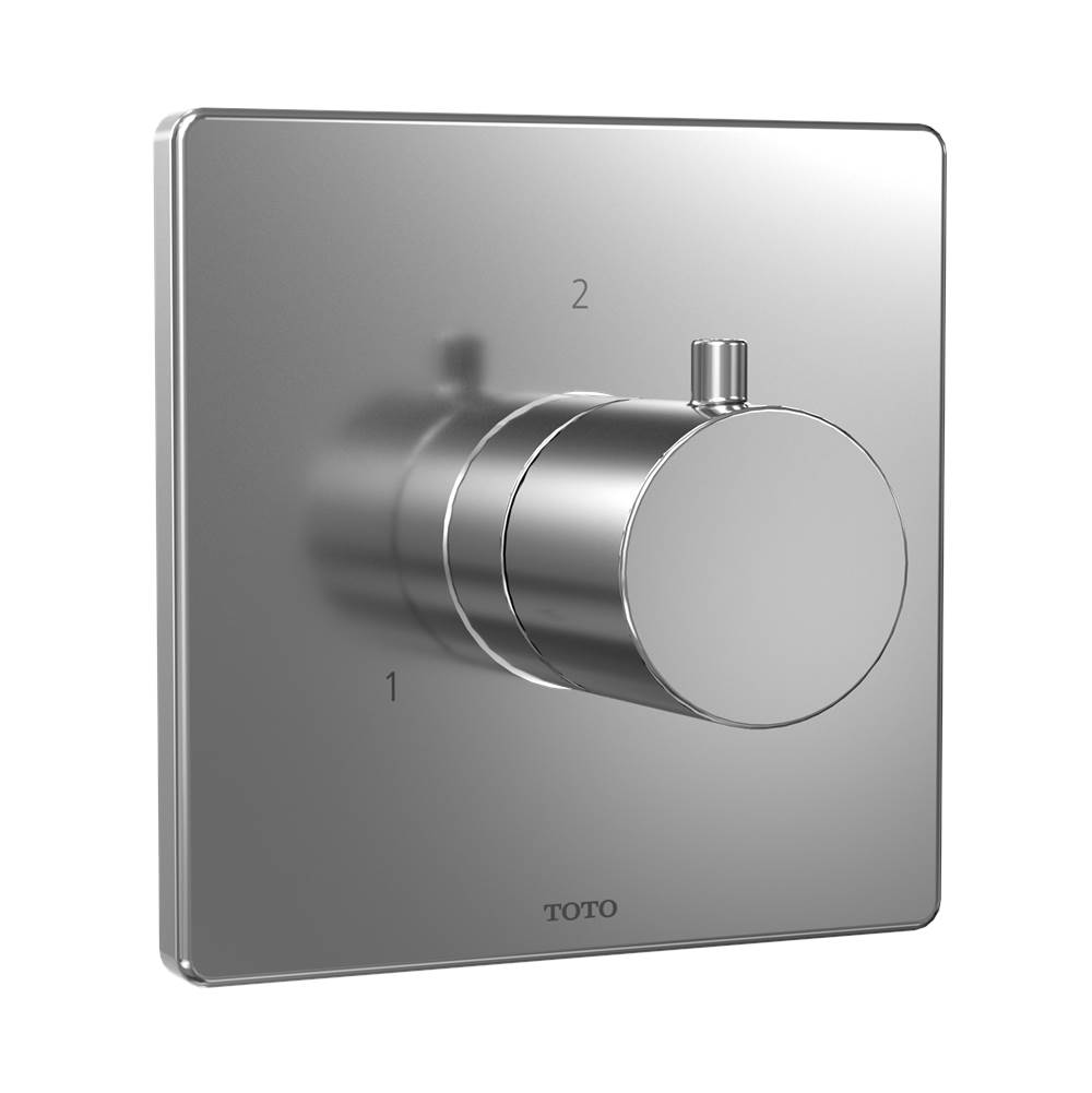 TOTO Square Three-Way Diverter Shower Trim, Polished Chrome-related