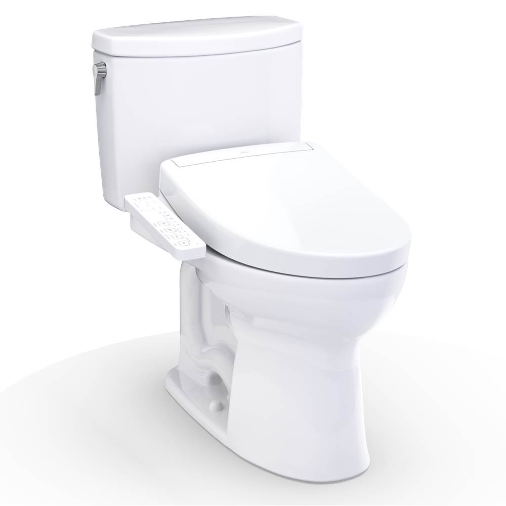 TOTO WASHLET+® Drake® II 1G® Two-Piece Elongated 1.0 GPF Toilet and WASHLET+® S2 -related