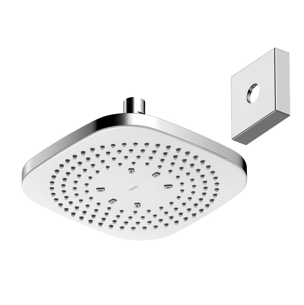TOTO G Series 2.5 GPM Single Spray 8.5 inch Square Showerhead with COMFORT WAVE T-related