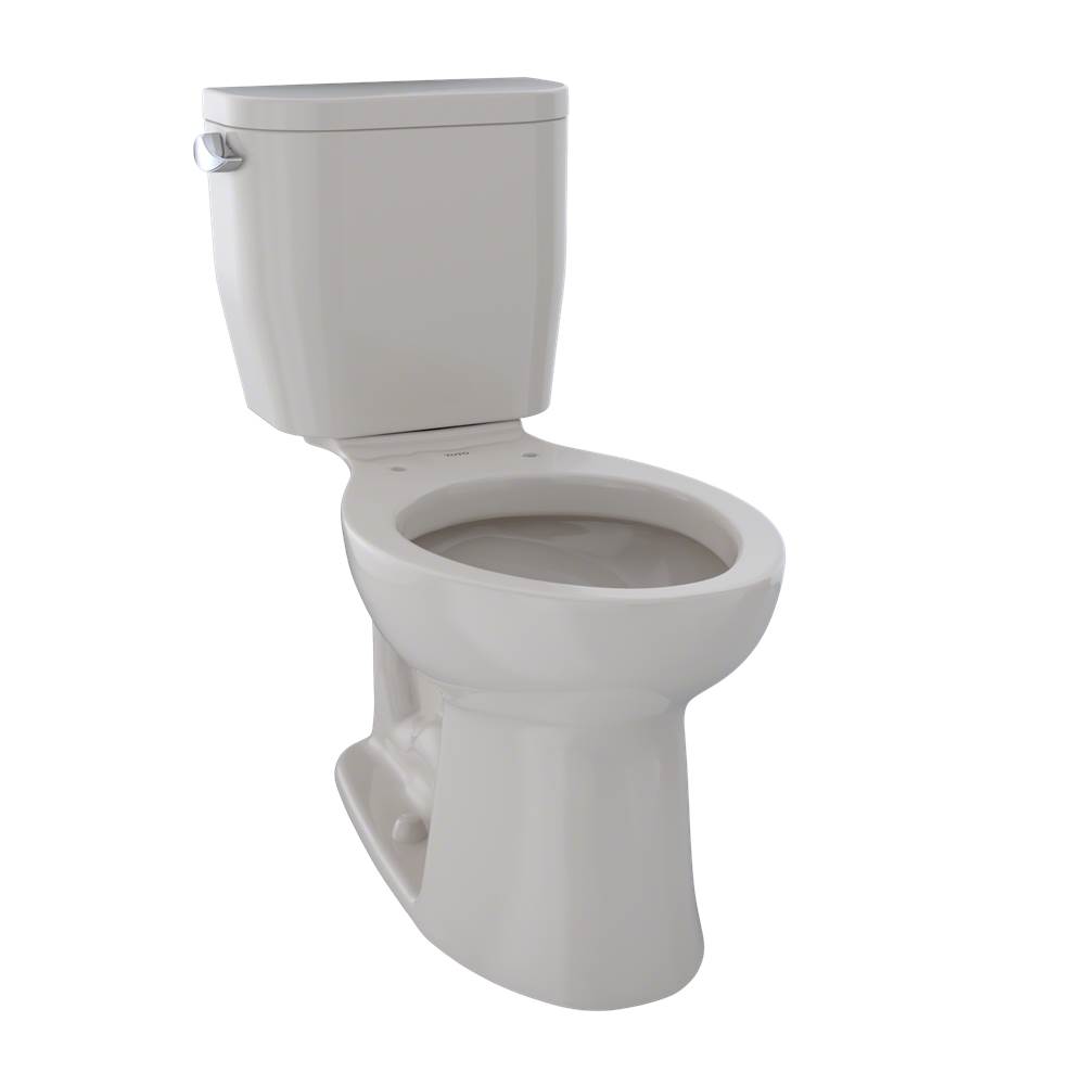 TOTO Entrada™ Two-Piece Elongated 1.28 GPF Universal Height Toilet, Sedona Beige-related
