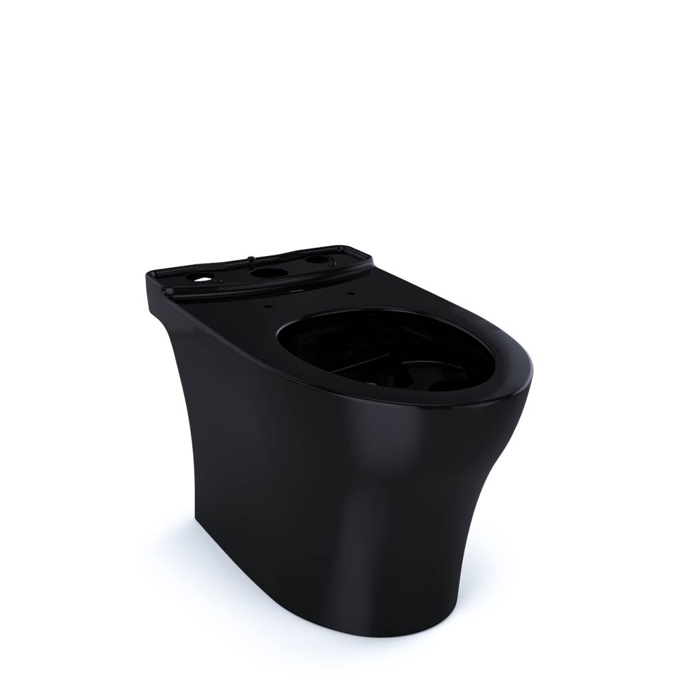 TOTO TOTO Aquia IV WASHLET+ Elongated Skirted Toilet Bowl, Ebony-related