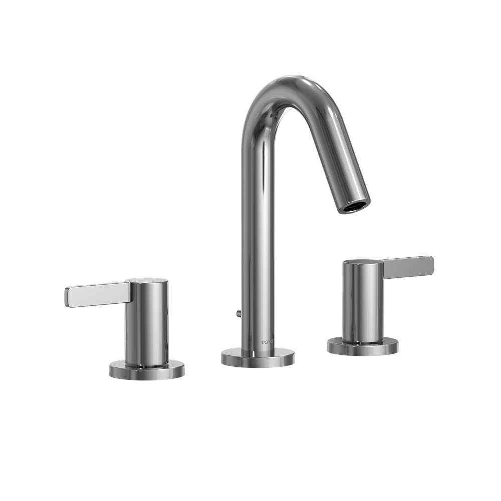 TOTO GF Series 1.2 GPM Two Lever Handle Widespread Bathroom Sink Faucet, Polished-shop