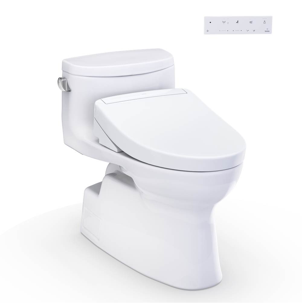 TOTO WASHLET+® Carolina® II One-Piece Elongated 1.28 GPF Toilet and WASHLET+® S5 -shop