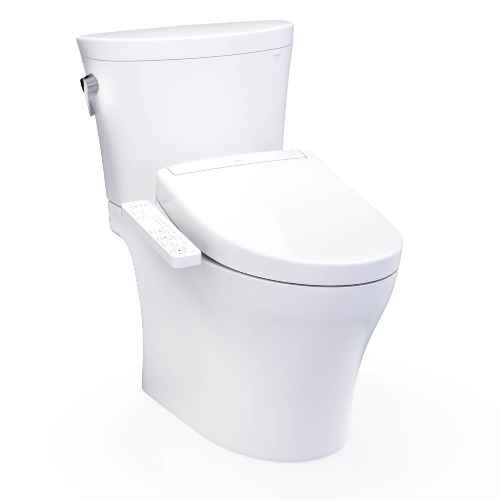 TOTO WASHLET®+ Aquia IV® Arc Two-Piece Elongated Dual Flush 1.28 and 0.9 GPF Toil-shop