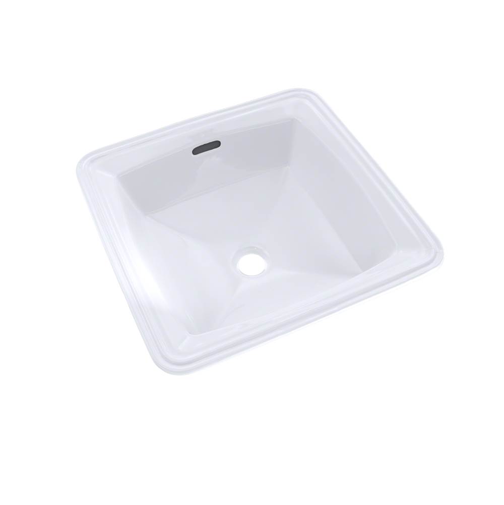 TOTO Connelly™ Square Undermount Bathroom Sink with CEFIONTECT, Cotton White-related