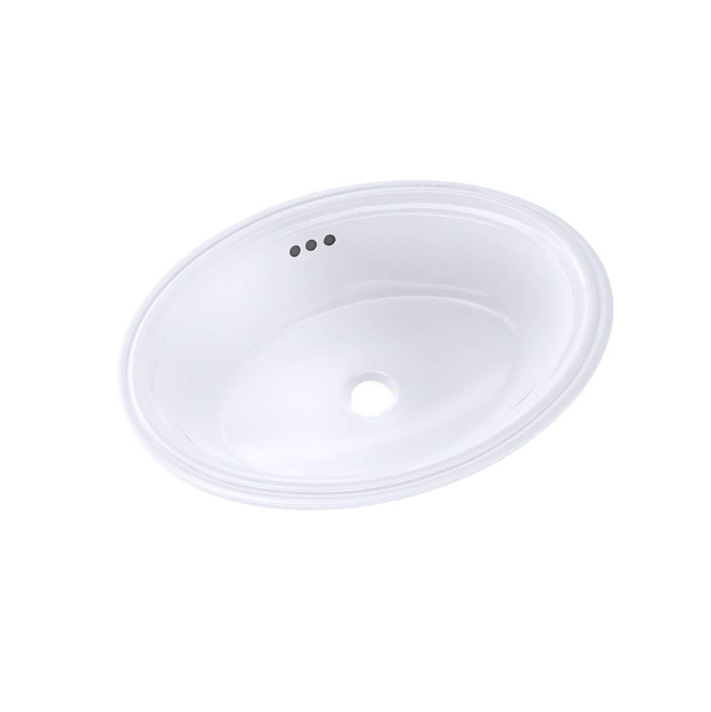 TOTO ® Dartmouth® 17-1/4'' X 12-7/8'' Oval Undermount Bathroom Sink, Cotton White-related