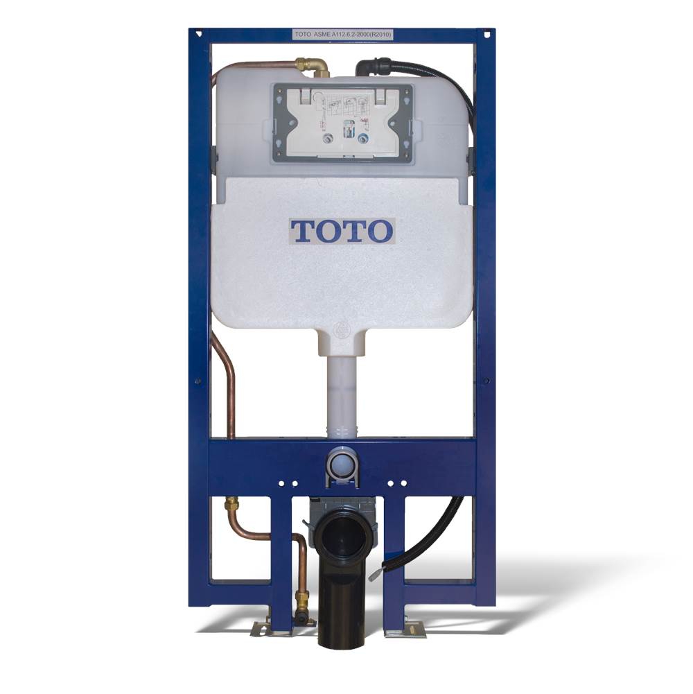 TOTO DUOFIT® In-Wall Dual Flush 1.28 and 0.9 GPF Tank System with WASHLET®+ Auto -shop