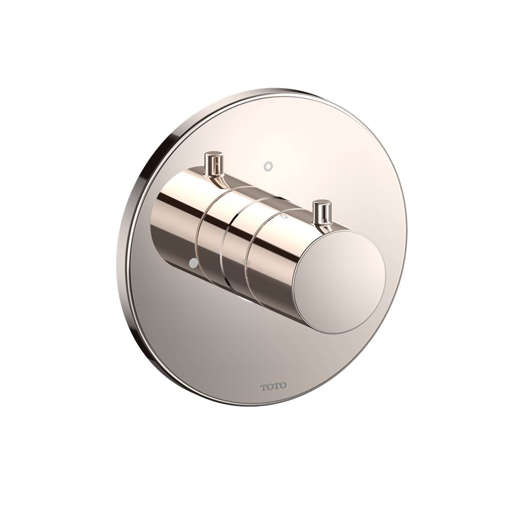 TOTO Round Volume Control Valve Shower Trim, Polished Nickel-related