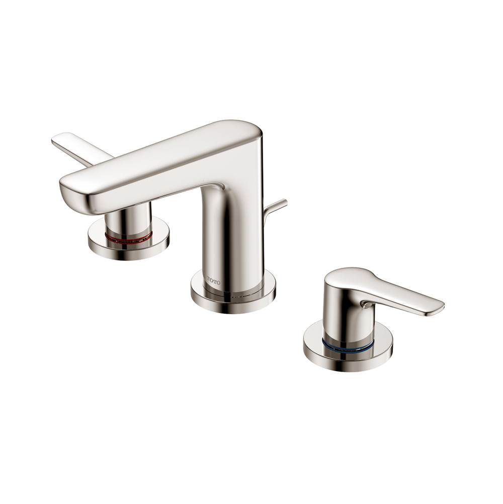 TOTO GS 1.2 GPM Two Handle Widespread Bathroom Sink Faucet, Polished Nickel-related