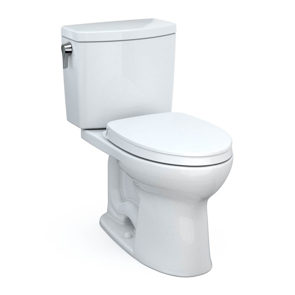 TOTO Drake® II 1G® Two-Piece Elongated 1.0 GPF Universal Height Toilet with CEFIO-related