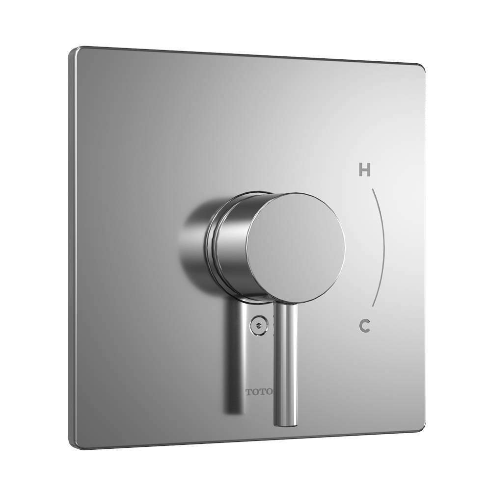 TOTO Square Pressure Balance Valve Shower Trim, Polished Chrome-related