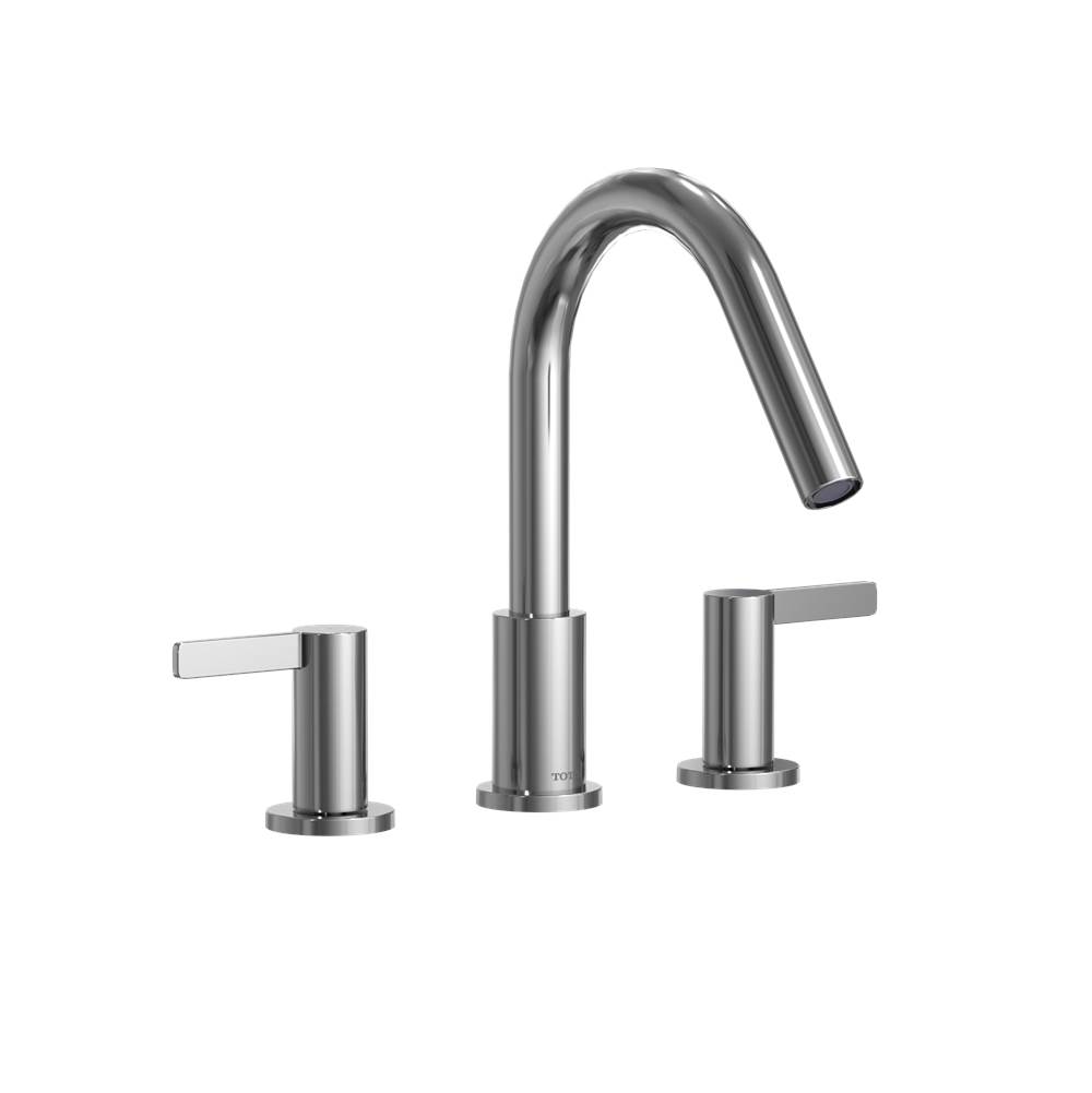 TOTO GF Two Lever Handle Deck-Mount Roman Tub Filler Trim, Polished Chrome-related