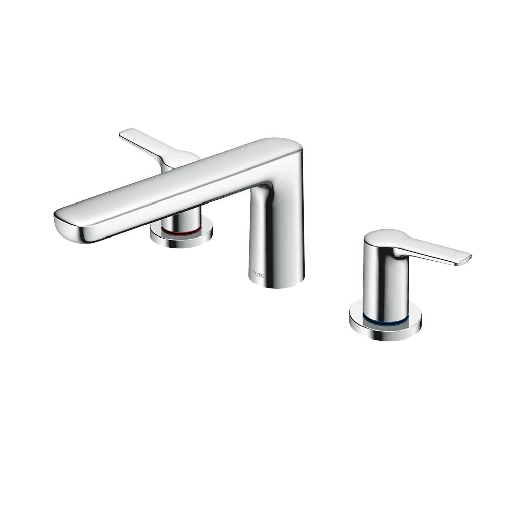 TOTO GS Two-Handle Deck-Mount Roman Tub Filler Trim, Polished Chrome-related