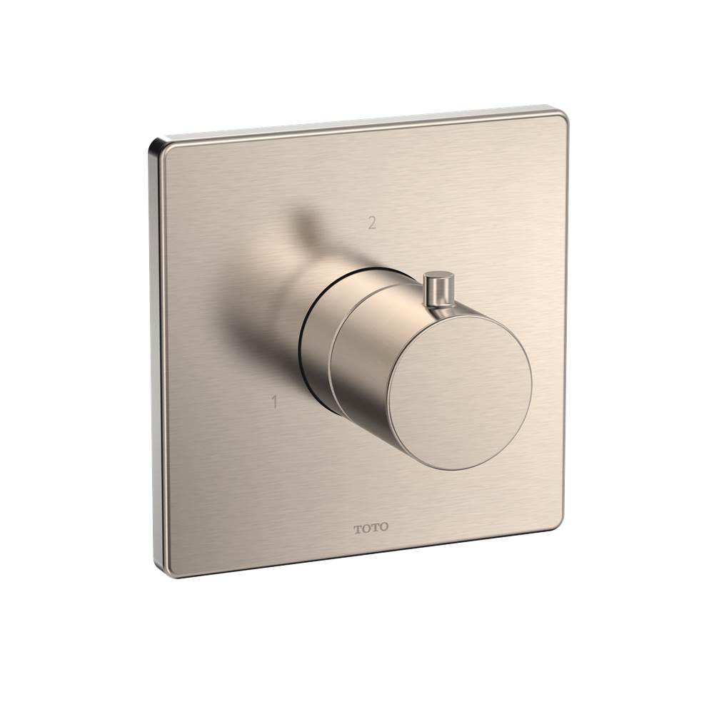 TOTO Square Three-Way Diverter Shower Trim, Brushed Nickel-related