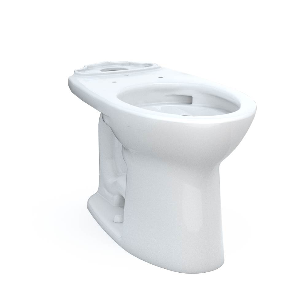 TOTO Drake® Elongated Universal Height TORNADO FLUSH® Toilet Bowl with 10 Inch Ro-related