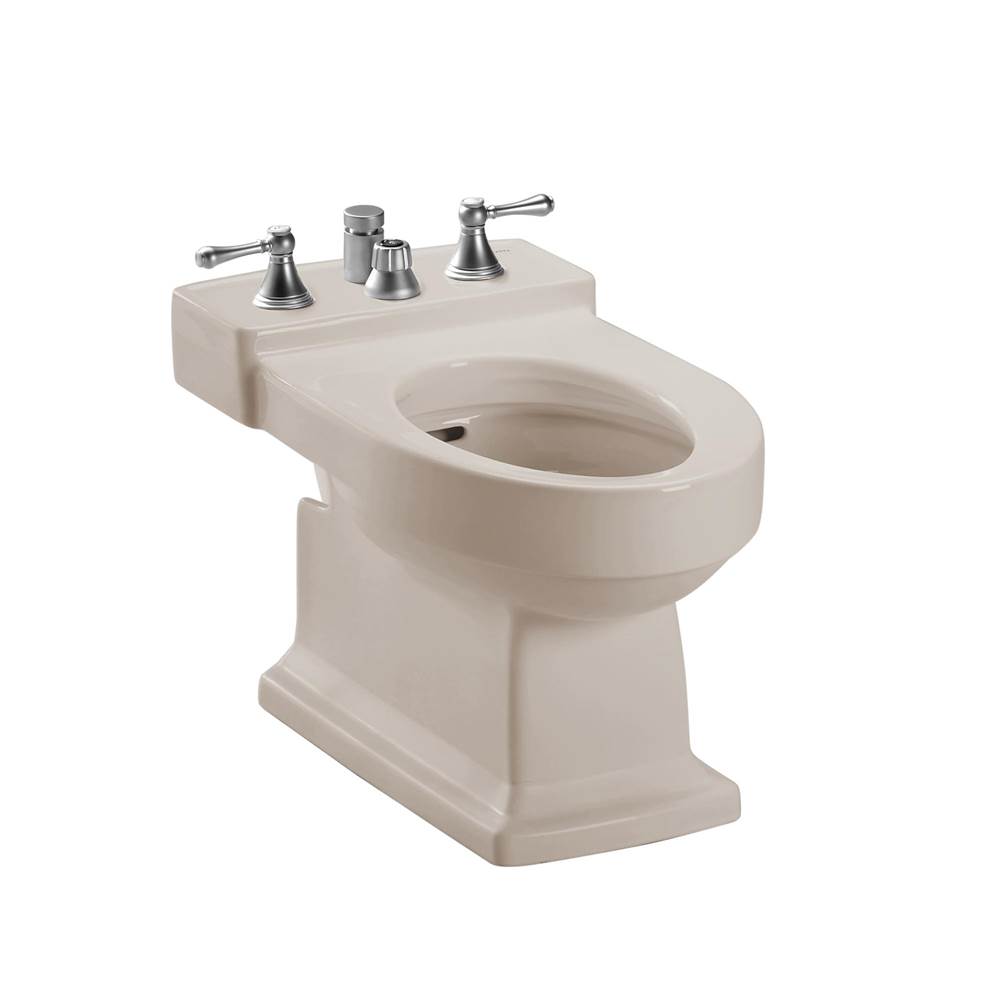 TOTO Lloyd® Deck Mount Vertical Spray Flushing Rim Bidet, Cotton White-related