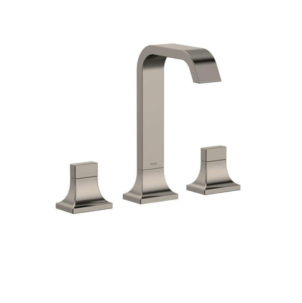 TOTO GC 1.2 GPM Two Handle Widespread Bathroom Sink Faucet, Polished Nickel-related