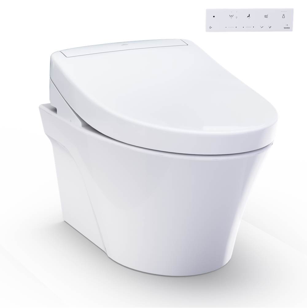 TOTO WASHLET®+ AP Wall-Hung Elongated Toilet and WASHLET S5 and DuoFit® In-Wall 0-related
