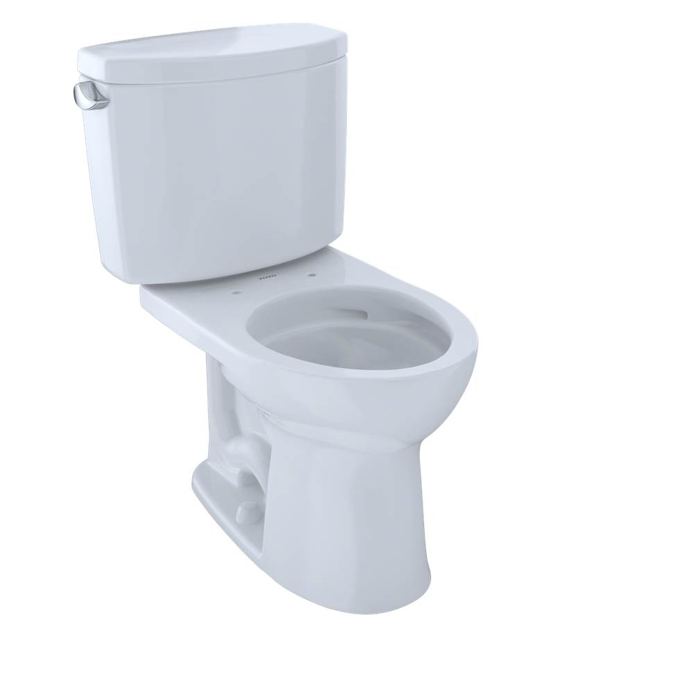 TOTO Drake® II Two-Piece Round 1.28 GPF Universal Height Toilet with CEFIONTECT, -related