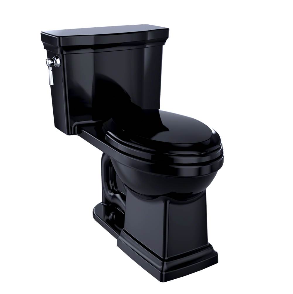 TOTO Promenade® II One-Piece Elongated 1.28 GPF Universal Height Toilet, Ebony-shop