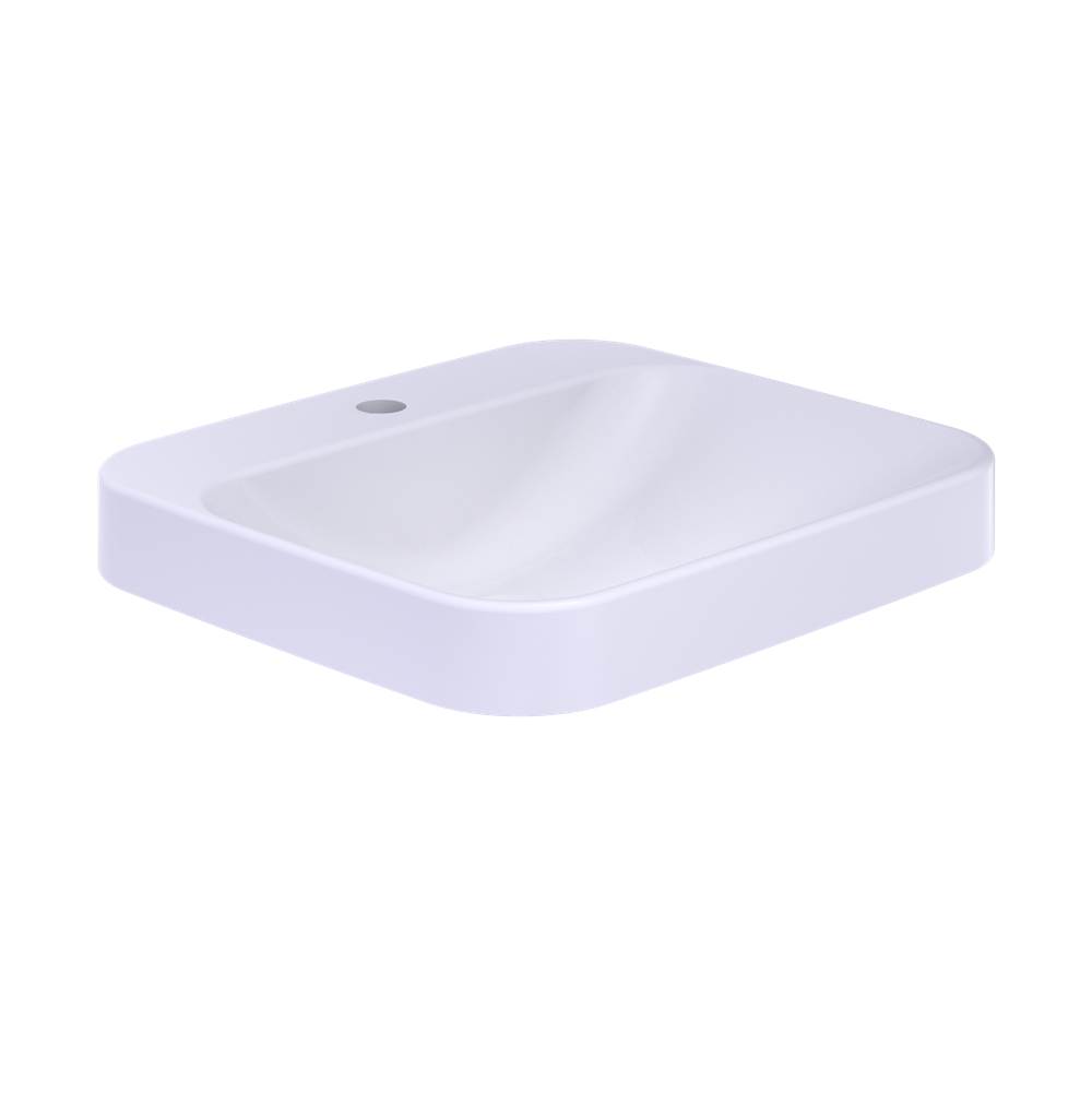 TOTO Arvina™ Rectangular 20'' Vessel Bathroom Sink with CEFIONTECT for Single Hol-related