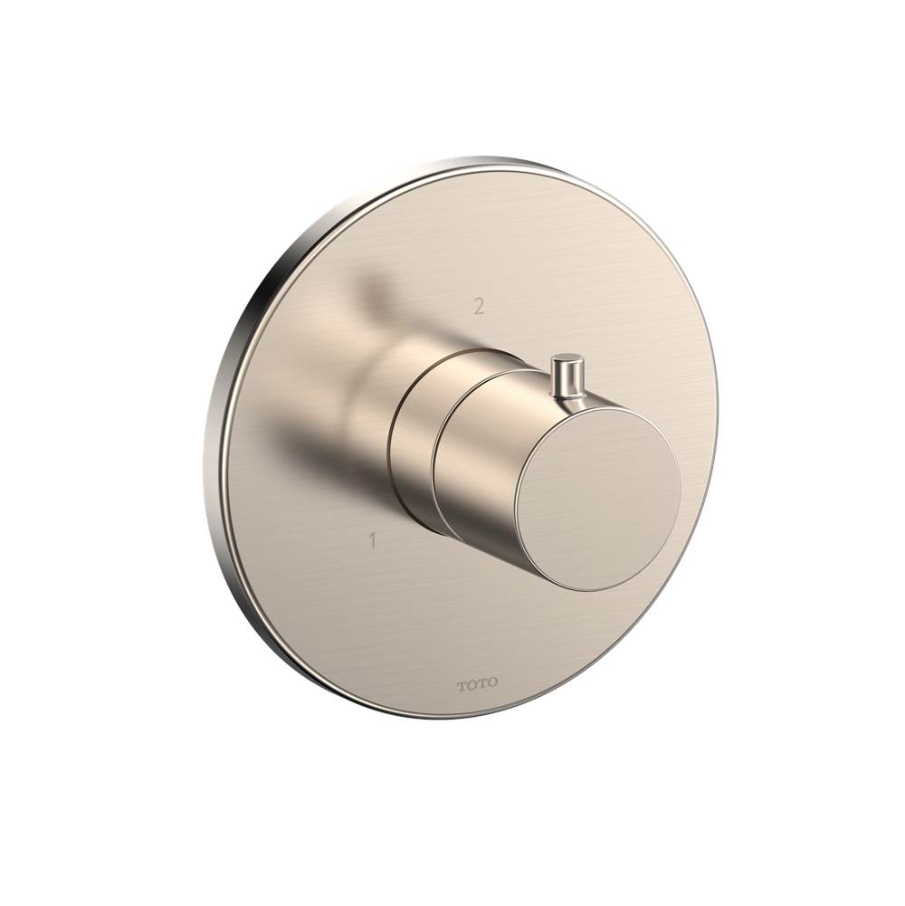 TOTO Round Three-Way Diverter Shower Trim, Brushed Nickel-related