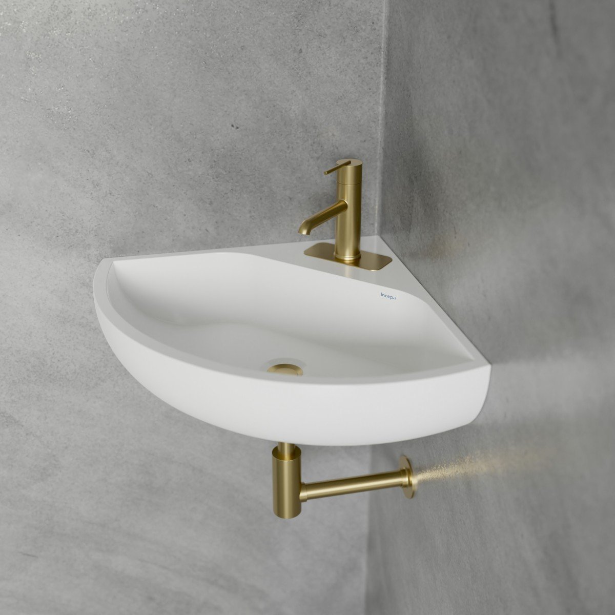 ANGLE Corner Wall Mount Sink-product-view