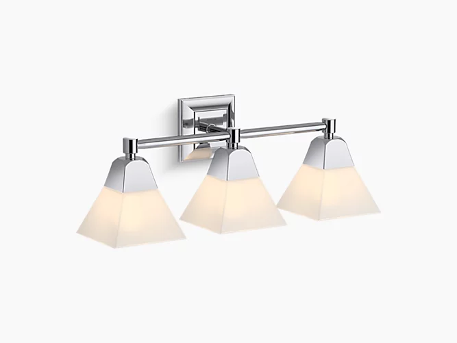 Three-light sconce-related