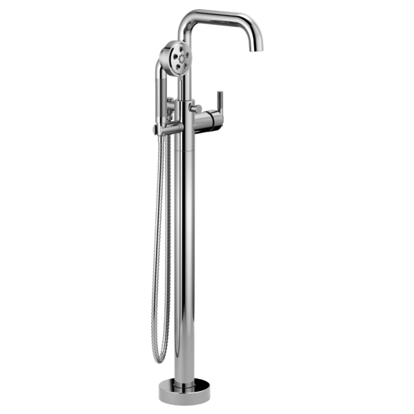 LITZE® SINGLE-HANDLE FREESTANDING TUB FILLER - Less Handle-related