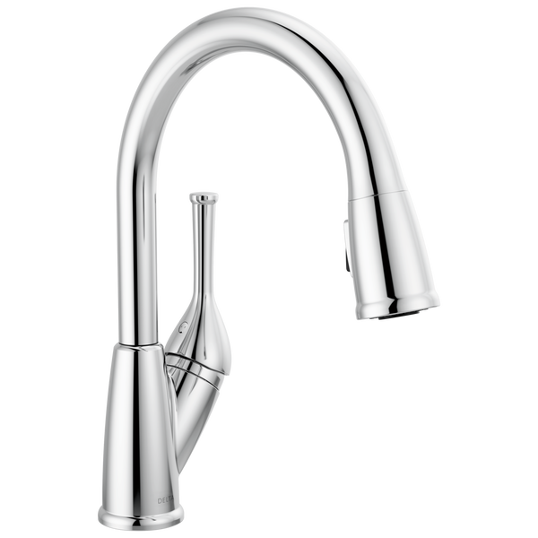 Classic Single Handle Pull-Down Kitchen Faucet With ShieldSpray® Technology In Chrome MODEL#: 19810-DST-related
