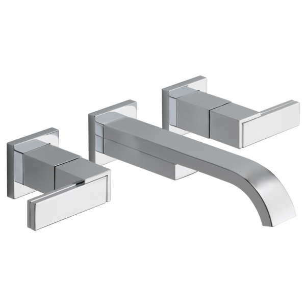 SIDERNA® Two-Handle Wall-Mount Lavatory Faucet - Less Handles-related