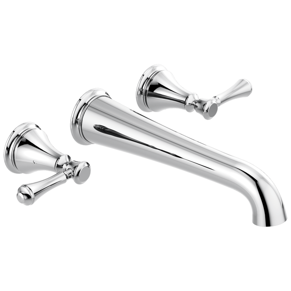 Traditional Wall Mounted Tub Filler In Chrome MODEL#: T5797-WL-related
