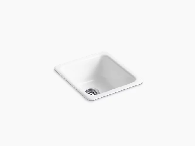 Iron/Tones®17" x 18-3/4" x 8-1/4" Top-mount/undermount single-bowl kitchen sink K-6584-0-related