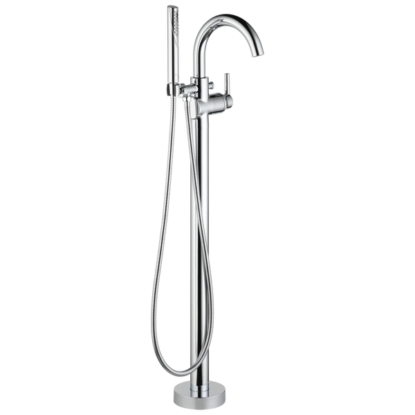 TRINSIC® Trinsic® Contemporary Single Handle Floor Mount Tub Filler With Hand Shower In Chrome MODEL#: 144759-FL-related