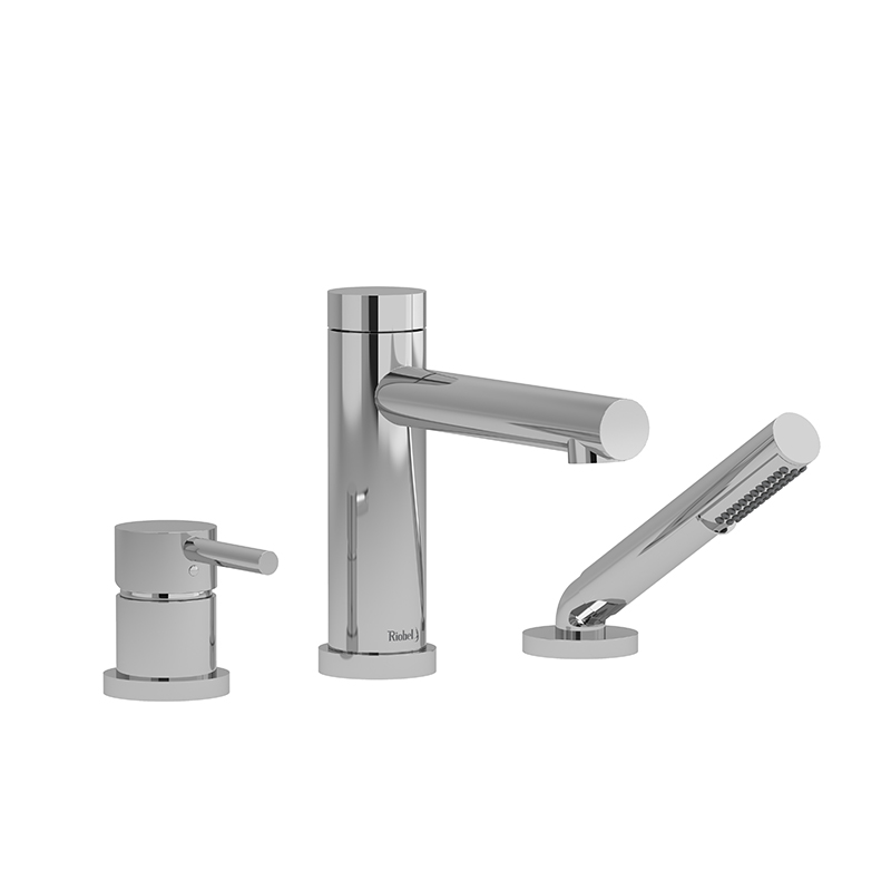 GS - GS10 3-PIECE DECK-MOUNT TUB FILLER WITH HAND SHOWER-related