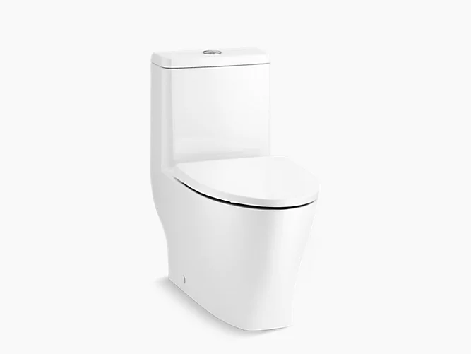 Reach™ CurvOne-piece compact elongated dual-flush toilet with skirted trapway K-23188-0-related