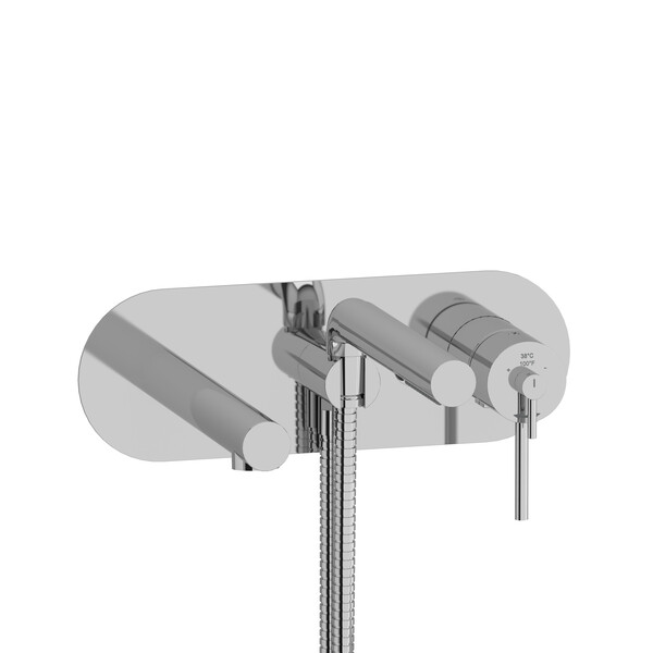 GS Wall Mount Tub Filler  - Chrome | Model Number: GS21C-related