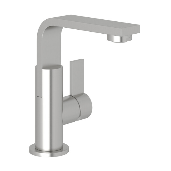 Soriano Single Hole Single Lever Bathroom Faucet - Brushed Stainless Steel with Metal Lever Handle | Model Number: SOR-19-SB-related