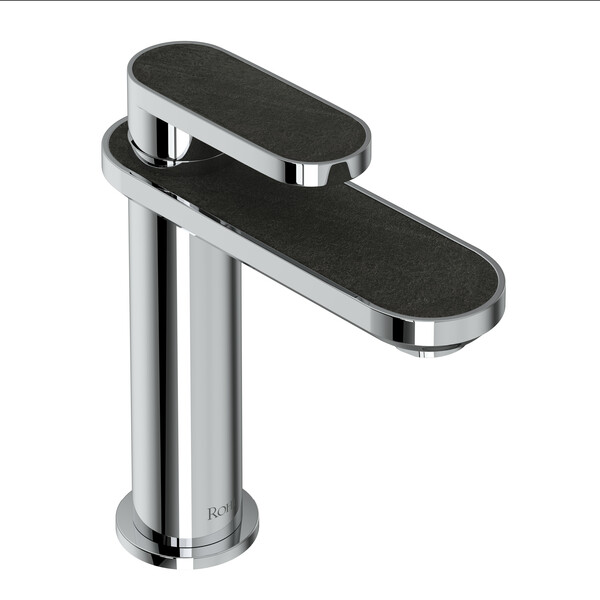 Miscelo Single Handle Bathroom Faucet - Polished Chrome Spout with Greystone Quarry Insert with Lever Handle with Insert | Model Number: MI01D1GQAPC-related