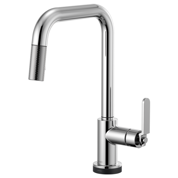 LITZE® SmartTouch® Pull-Down Faucet with Square Spout and Industrial Handle-related
