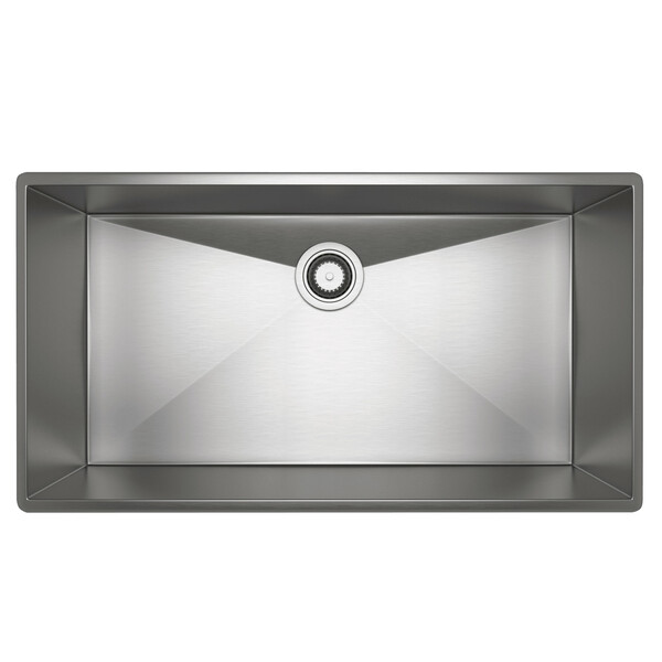 Forze Single Bowl Stainless Steel Kitchen Sink - Brushed Stainless Steel | Model Number: RSS3318SB-related
