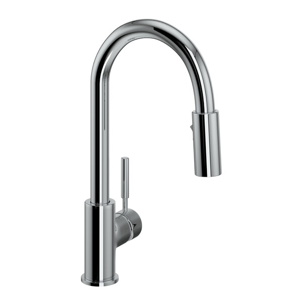 Lux Side Handle Bar and Food Prep Stainless Steel Pulldown Faucet - Polished Chrome with Lever Handle | Model Number: R7519APC-related