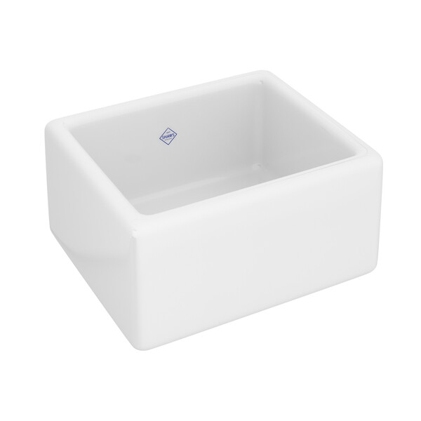 Fireclay Lancaster Rectangular Above Counter Bathroom Sink - White | Model Number: SB1715WH-related