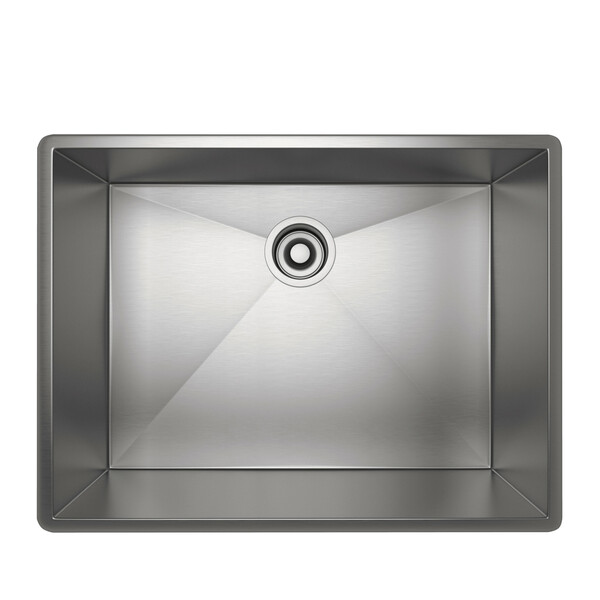 Forze Single Bowl Stainless Steel Kitchen Sink - Brushed Stainless Steel | Model Number: RSS2418SB-related