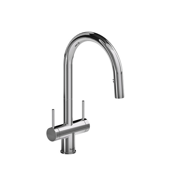Azure Two Handle Pulldown Kitchen Faucet  - Chrome | Model Number: AZ801C-related